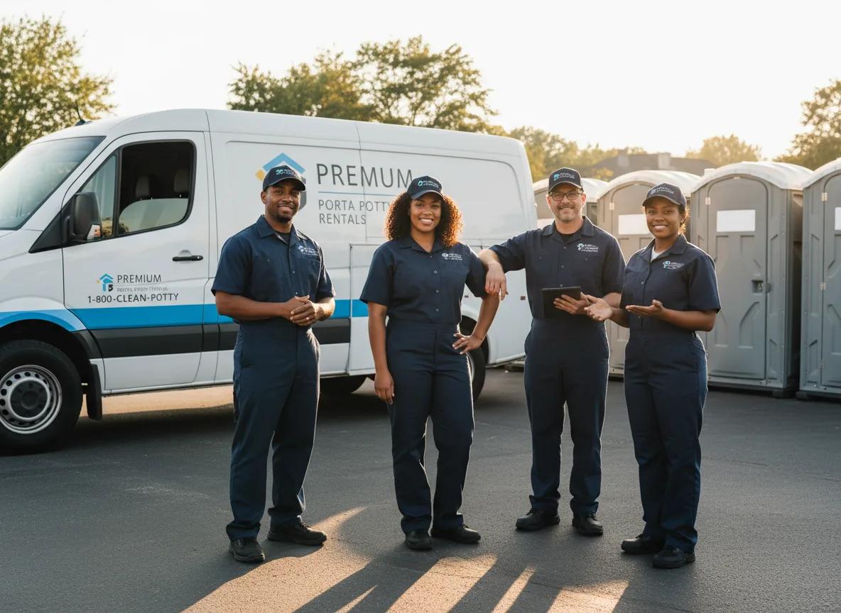 VIP Portable Toilets company in Barnesville, OH